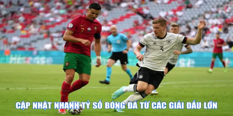 Cập nhật nhanh tỷ số bóng đá từ các giải đấu lớn